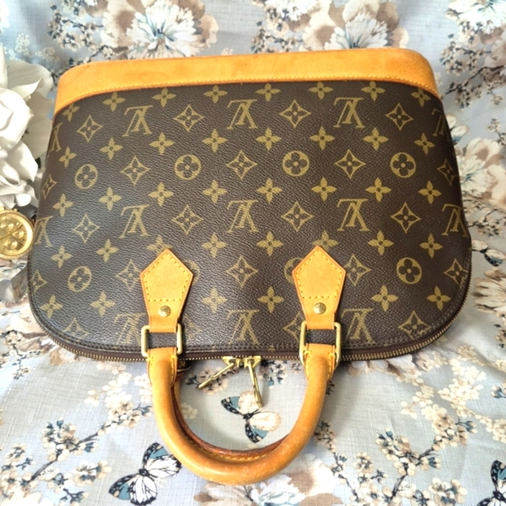 `ღ´- ♥ -`ღ´AUTHENTIC LOUIS VUITTON MONOGRAM ALMA ღ´- ♥ -`ღ´ - Picture 8 of 15